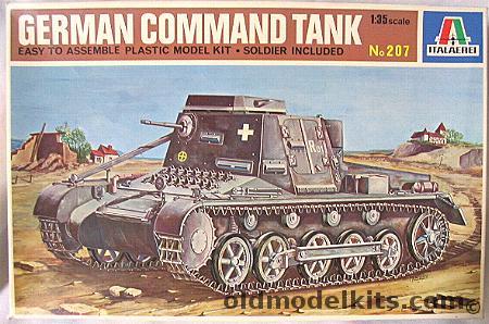 Italaerei 1/35 German Command Tank IB Sd.Kfz. 265, 207 plastic model kit